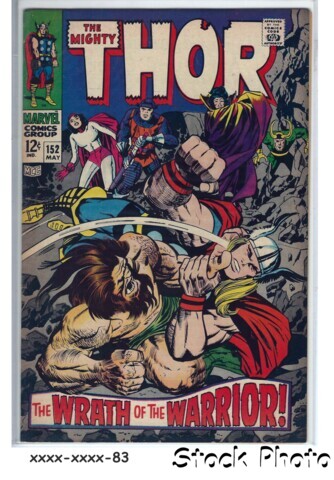 THOR #152 © May 1968 Marvel Comics